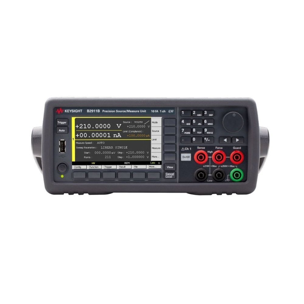 SMU INSTRUMENT ZA PRECIZNU KARAKTERIZACIJU, 1 KANAL, 10 fA, IMPULSNI MOD B2911B