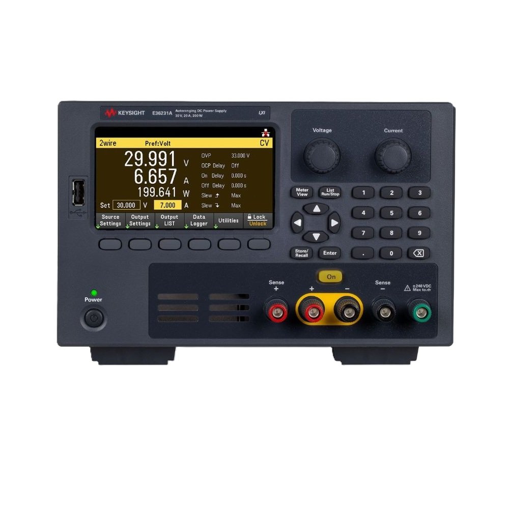 STOLNI DC IZVOR, 1 KANAL, 200 W, LAN, USB E36231A