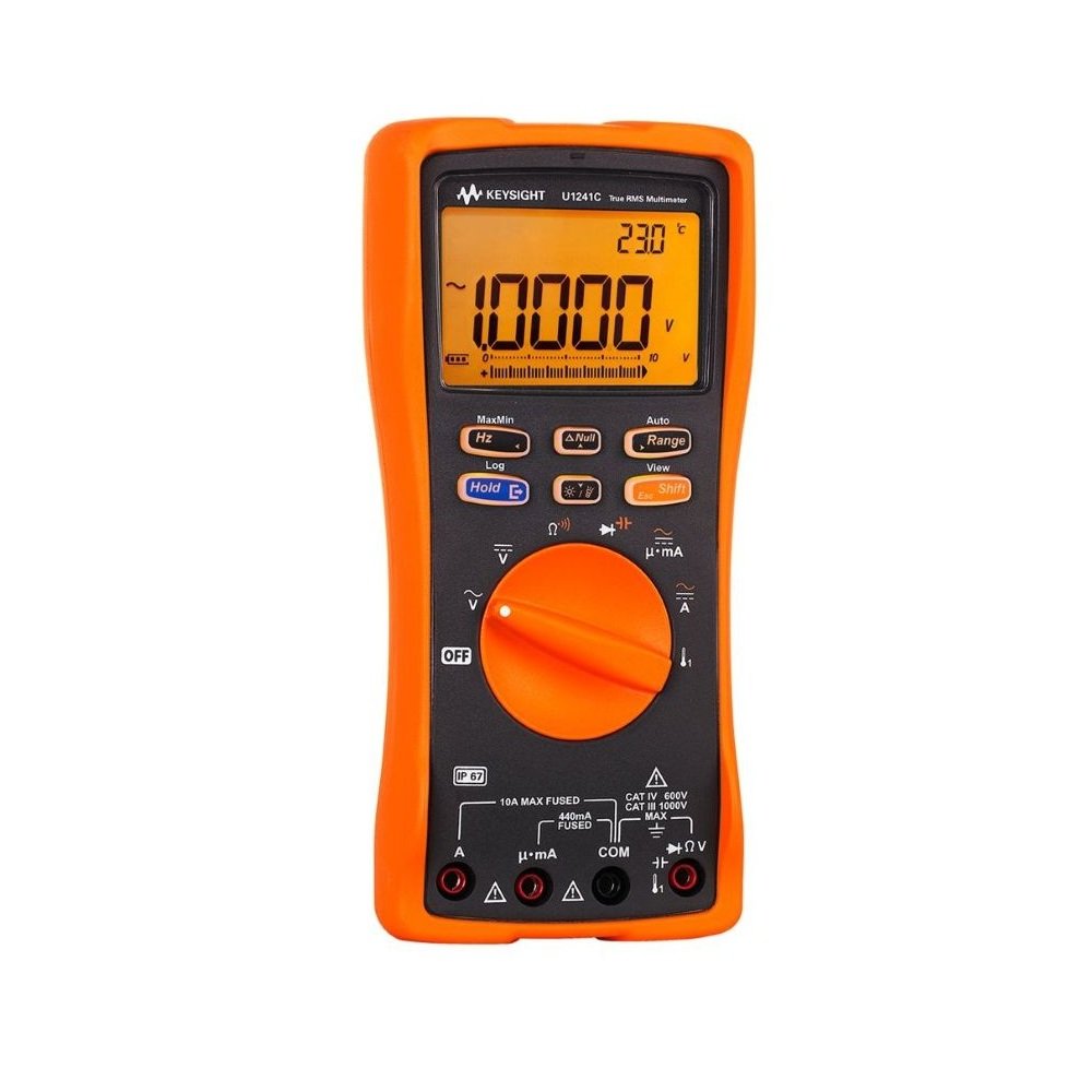 RUČNI DIGITALNI MULTIMETAR, TRUE RMS, REZOLUCIJA 10.000 BROJEVA U1241C