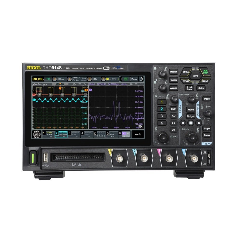 DHO900 OSCILOSKOP, 4 KANALA, 125 MHz, GENERATOR DHO914S