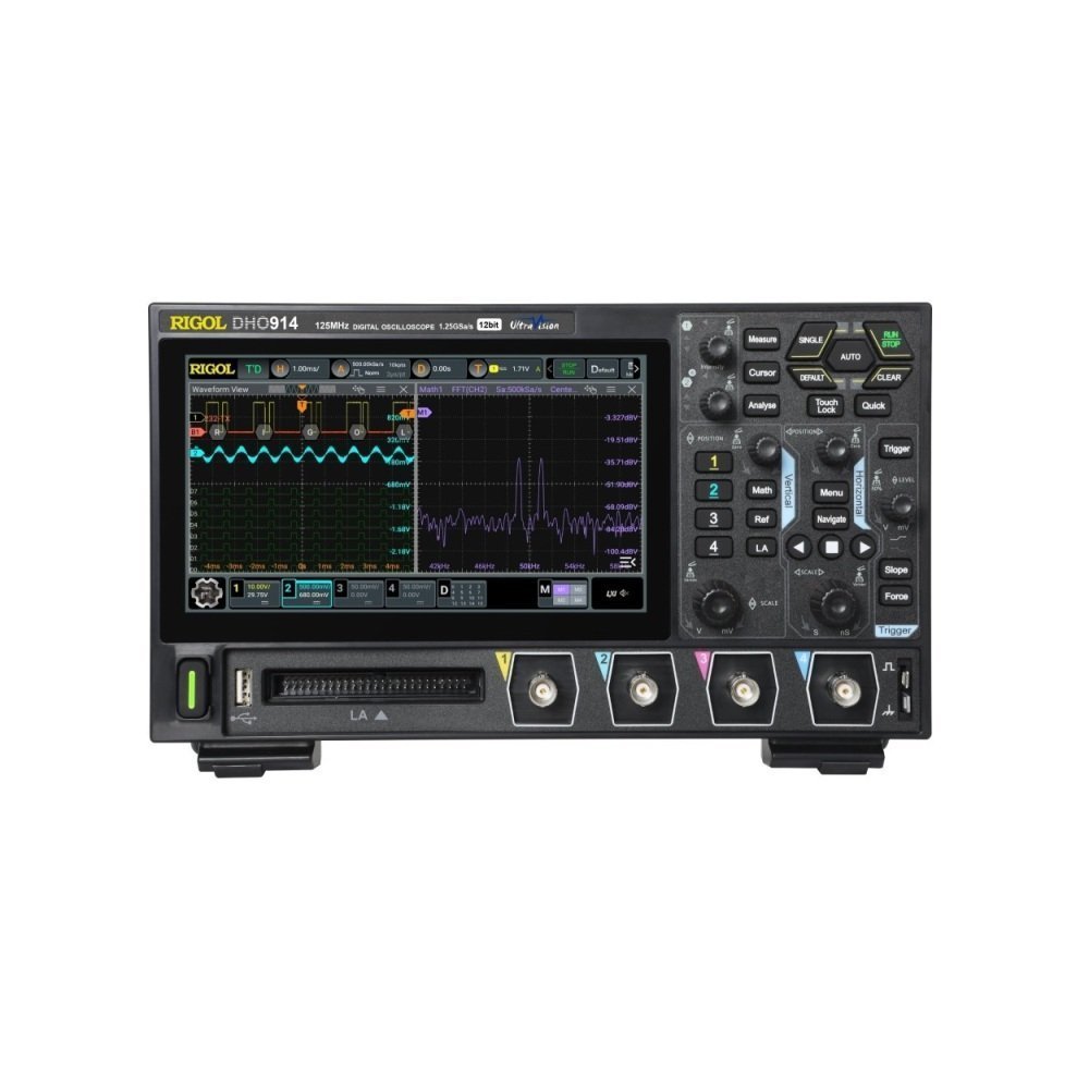 DHO900 OSCILOSKOP, 4 KANALA, 250 MHz DHO914