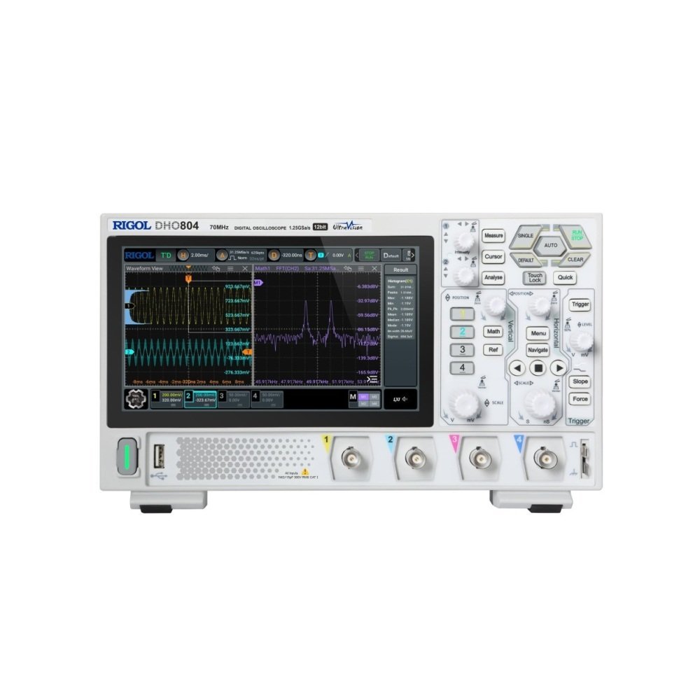 DHO800 OSCILOSKOP, 4 KANALA, 70 MHz DHO804