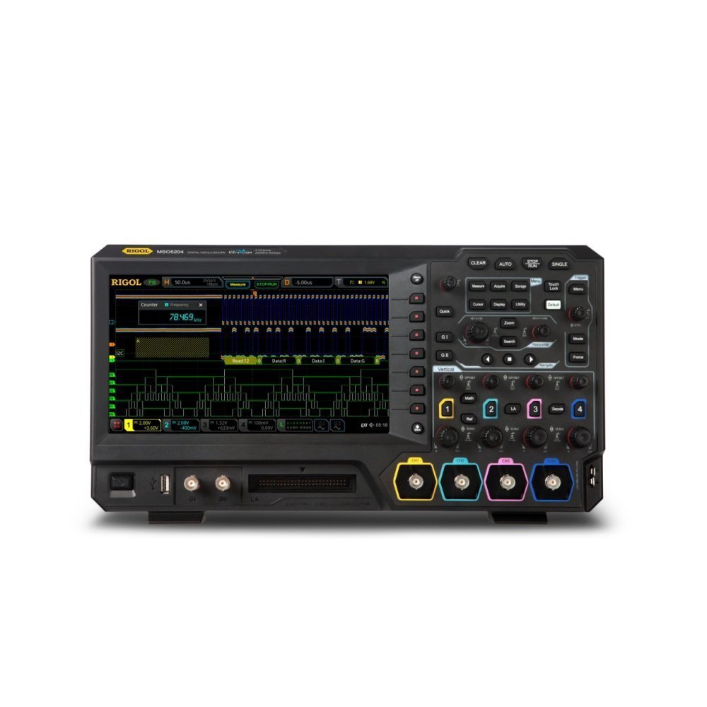 MSO5000 OSCILOSKOP, 4 KANALA, 200 MHz MSO5204