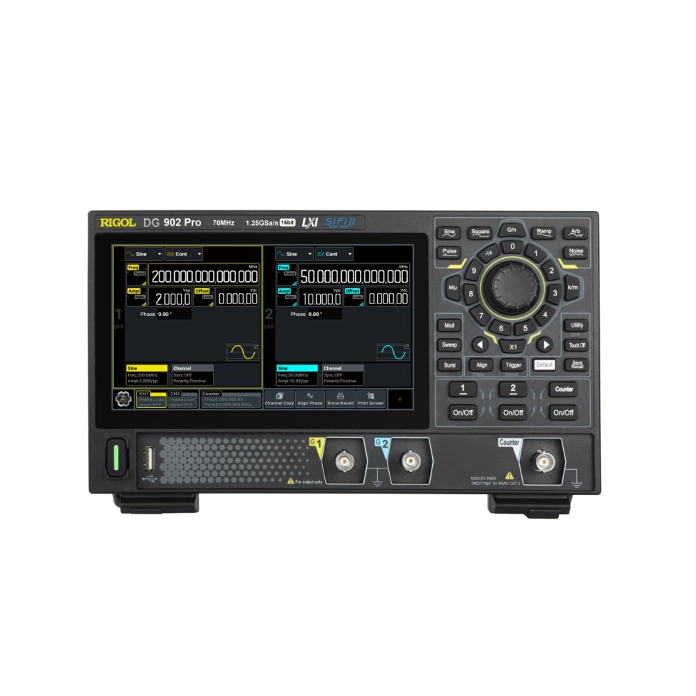 FUNKCIJSKI GENERATOR SERIJE DG900 Pro, 2 KANALA, 70 MHz DG902 Pro