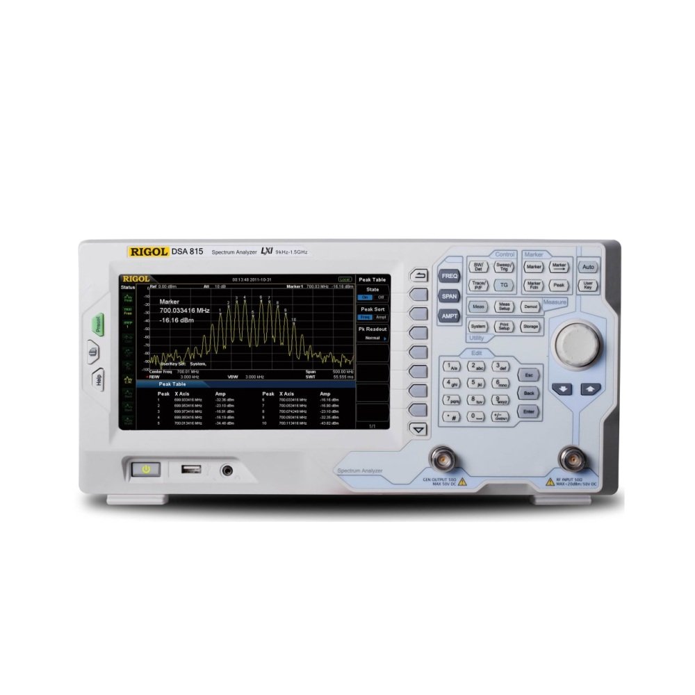ANALIZATOR SPEKTRA SERIJE DSA800, 9 kHz - 1,5 GHz, TG DSA815-TG