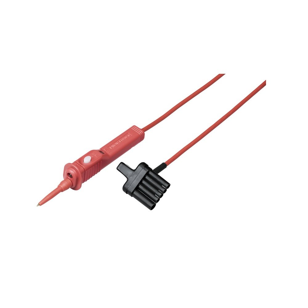 ISPITNI KABEL SA SKLOPKOM (CRVENI) L9788-10