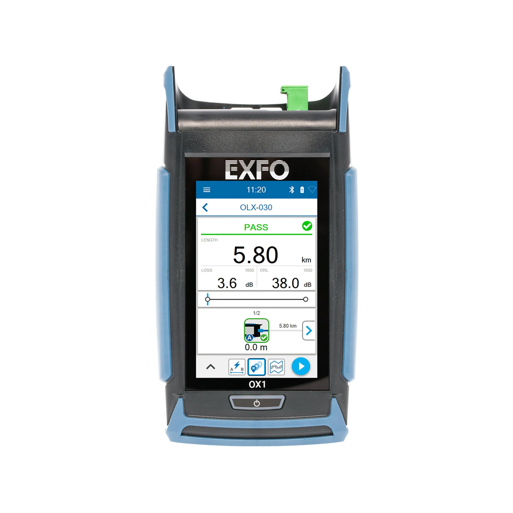 Mjerni instrument za brzu provjeru stanja svjetlovodnog spojnog puta (Lite OTDR) OX1-PRO-M-PPM
