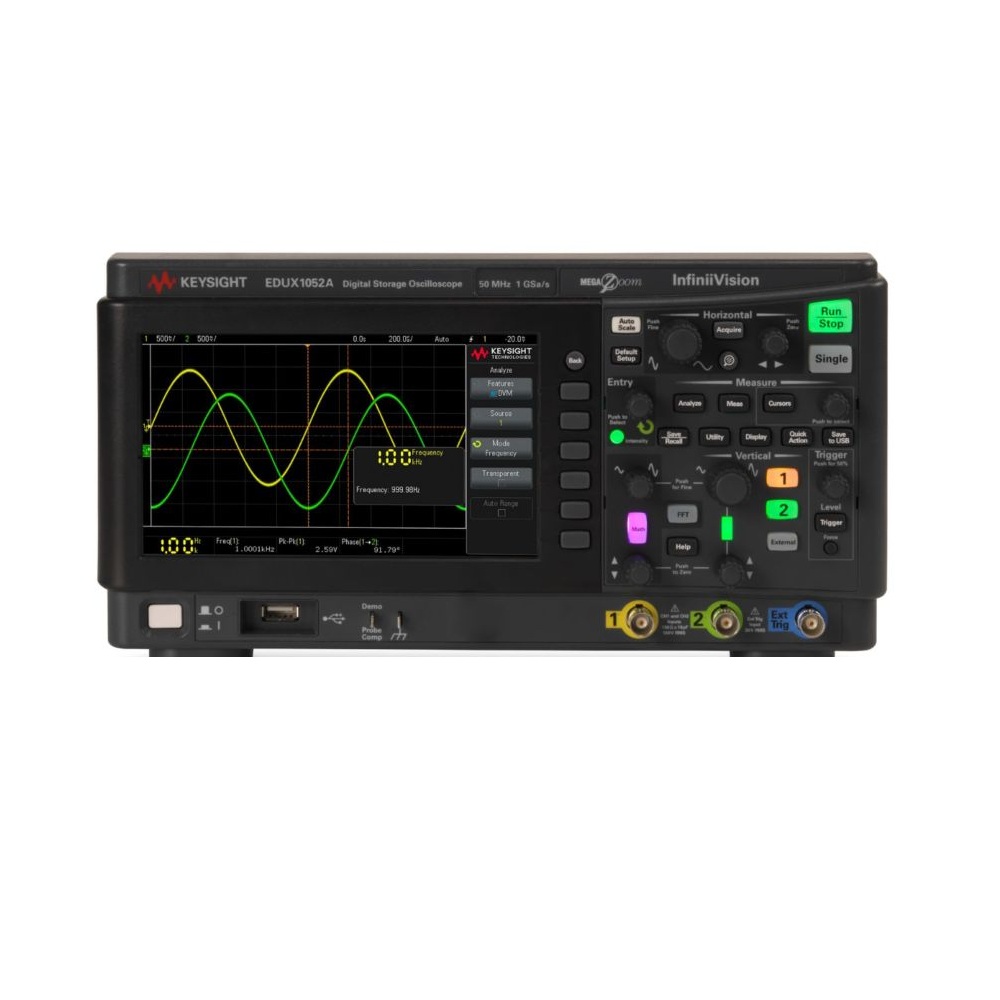 INFINIIVISION 1000X OSCILOSKOP, 2 KANALA, 50 MHz - EDU SERIJA EDUX1052A