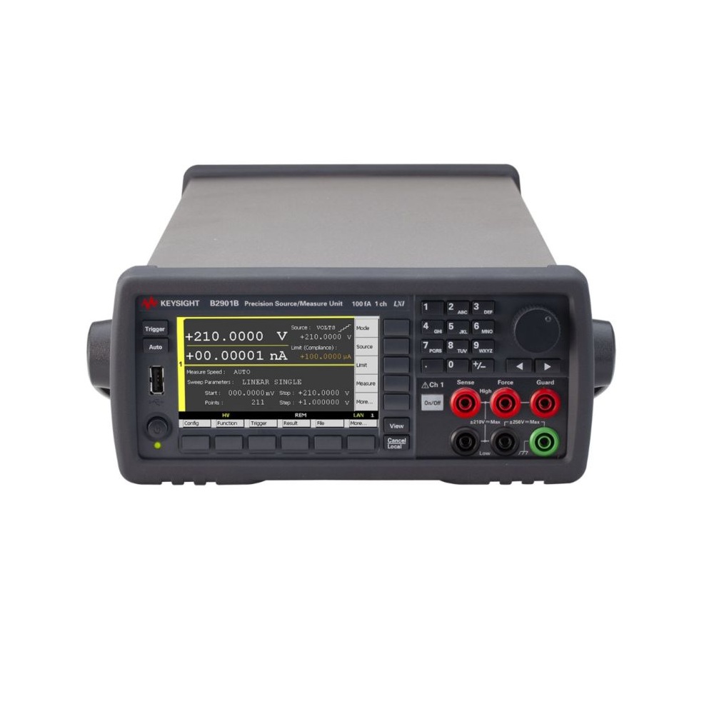 SMU INSTRUMENT ZA PRECIZNU KARAKTERIZACIJU, 1 KANAL, 100 fA, IMPULSNI MOD B2901B