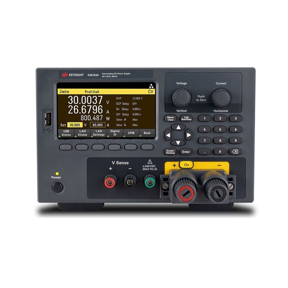 STOLNI DC IZVOR, 1 KANAL, 800 W, LAN, USB E36154A