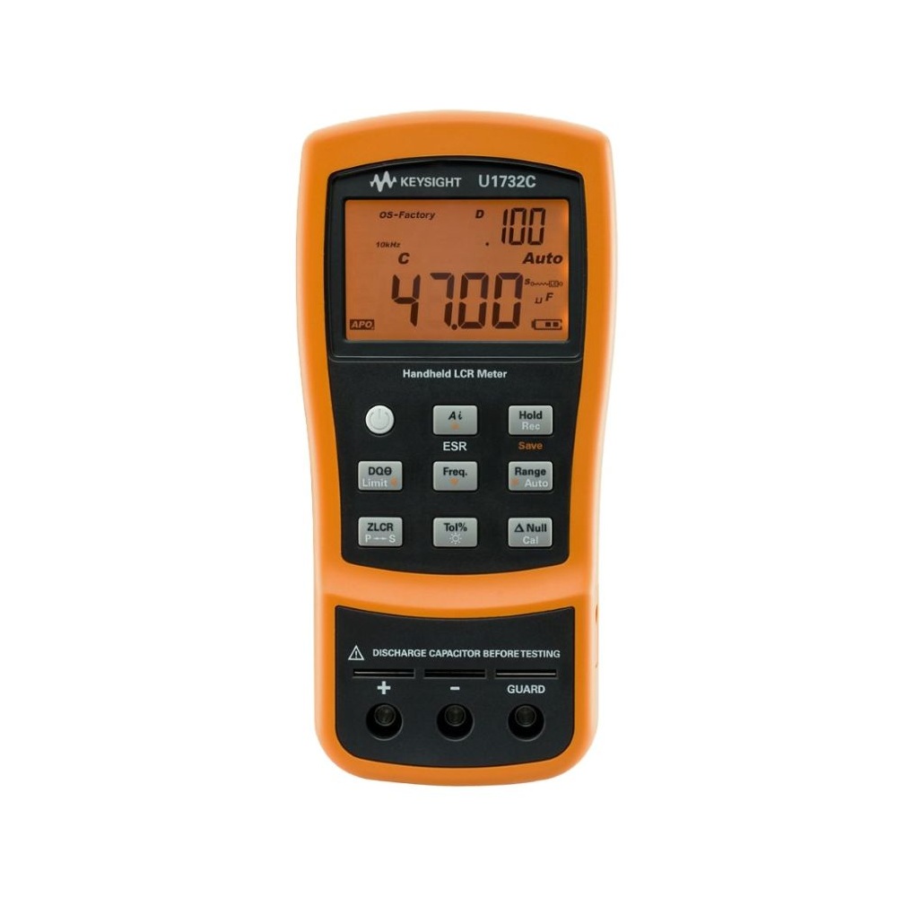 KOMPLET S PRIBOROM - U1732C RUČNI LCR MJERAČ DO 10 kHz U1732P