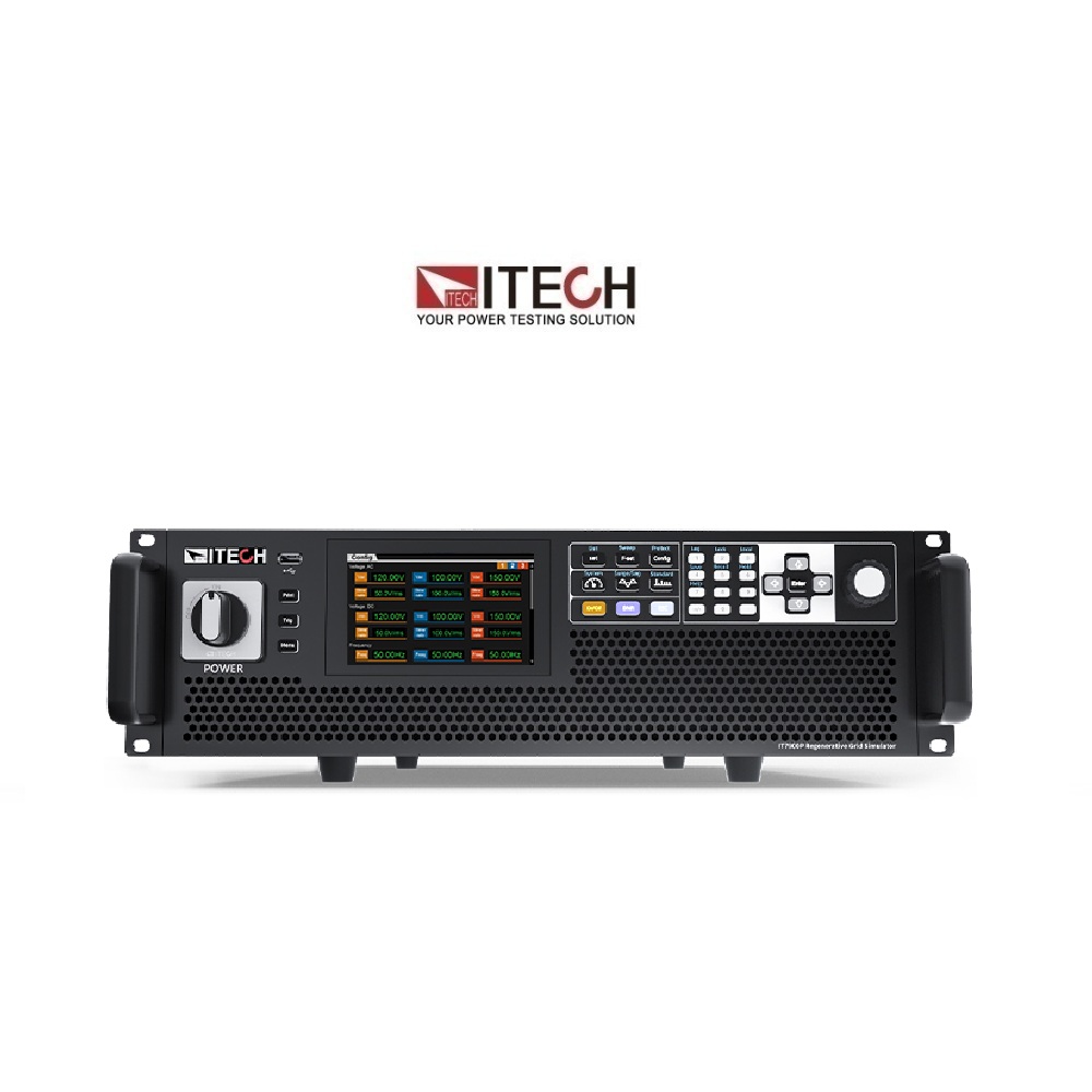 AC SIMULATOR ELEKTROENERGETSKE MREŽE + REGENERATIVNI AC ELEKTRONIČKI TERET (21 kVA - 126 kVA / 1 MVA+)