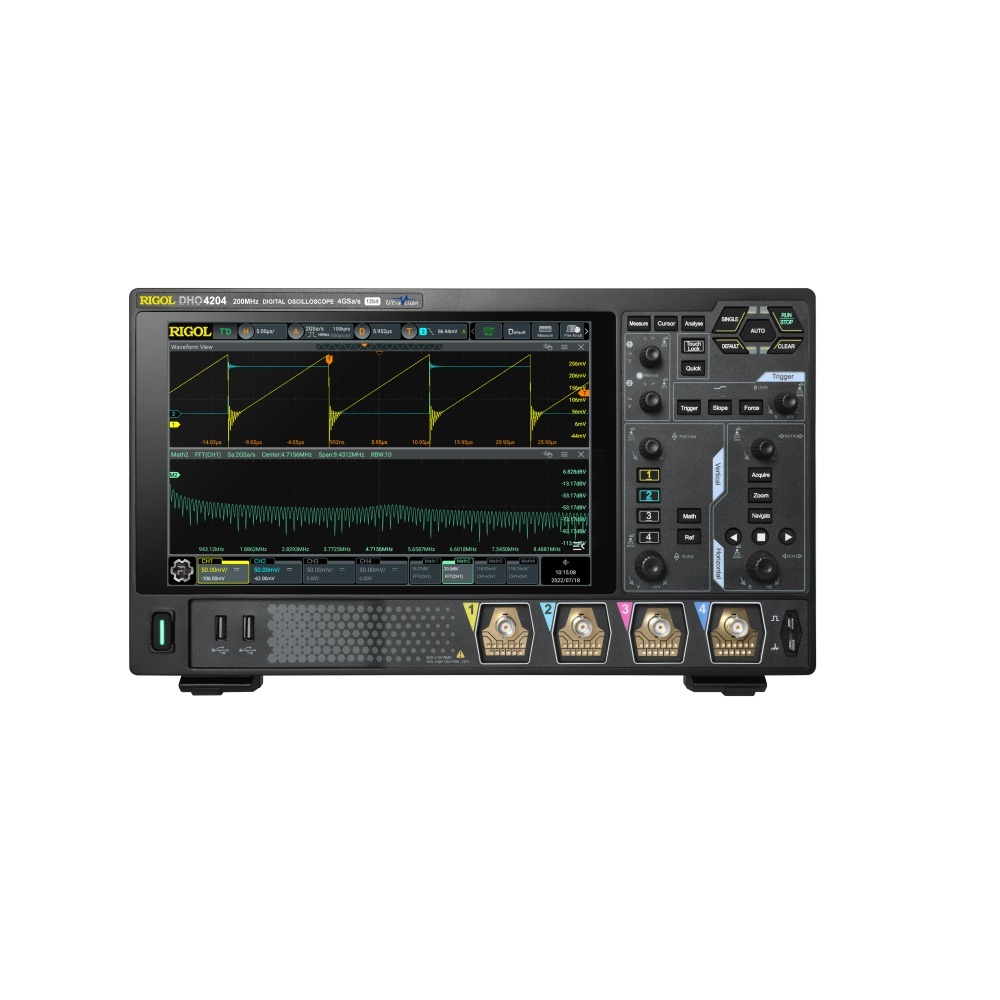 DHO4000 OSCILOSKOP, 4 KANALA, 200 MHz DHO4204