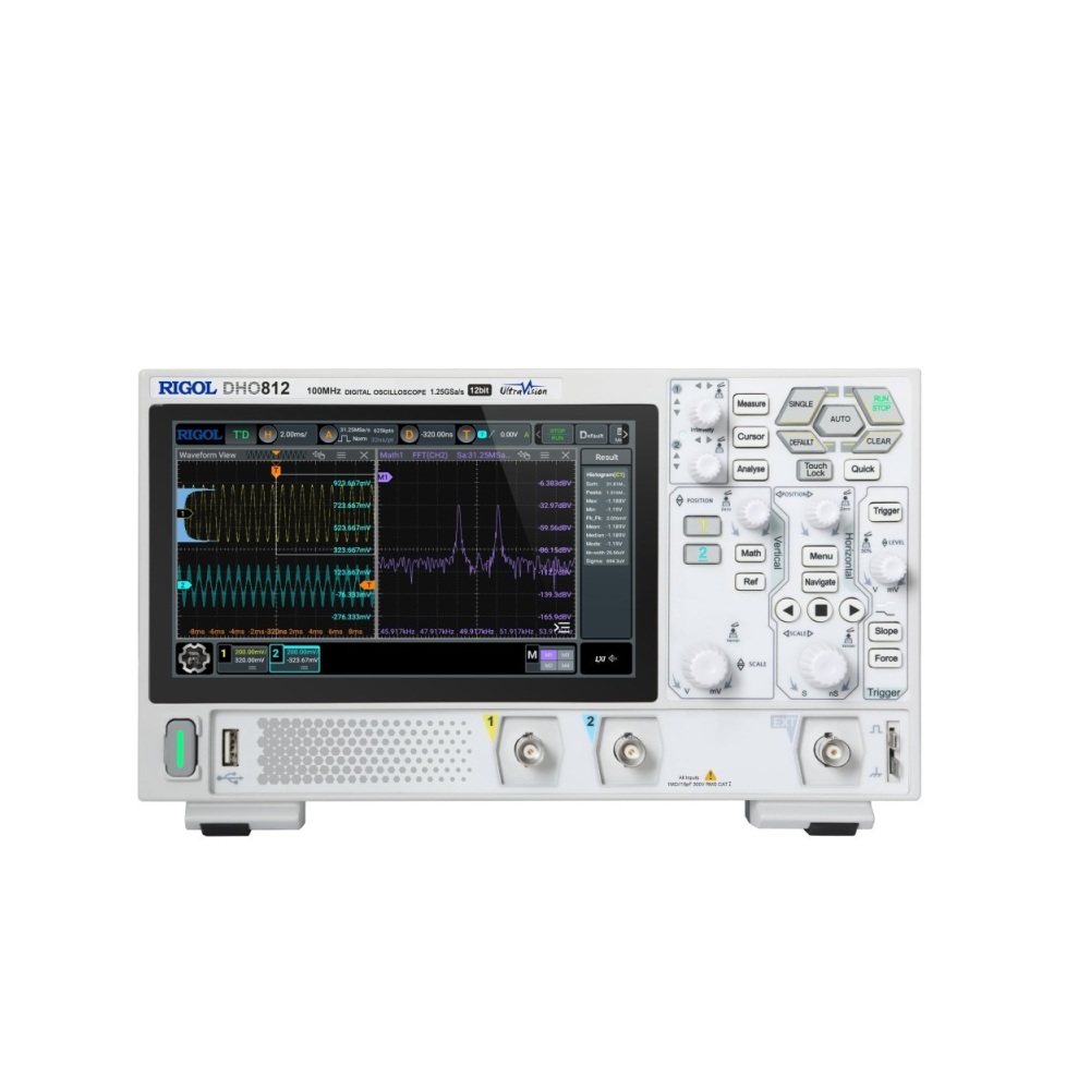 DHO800 OSCILOSKOP, 2 KANALA, 100 MHz DHO812