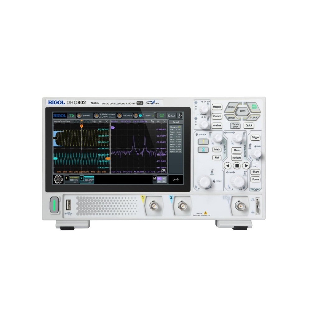 DHO800 OSCILOSKOP, 2 KANALA, 70 MHz DHO802