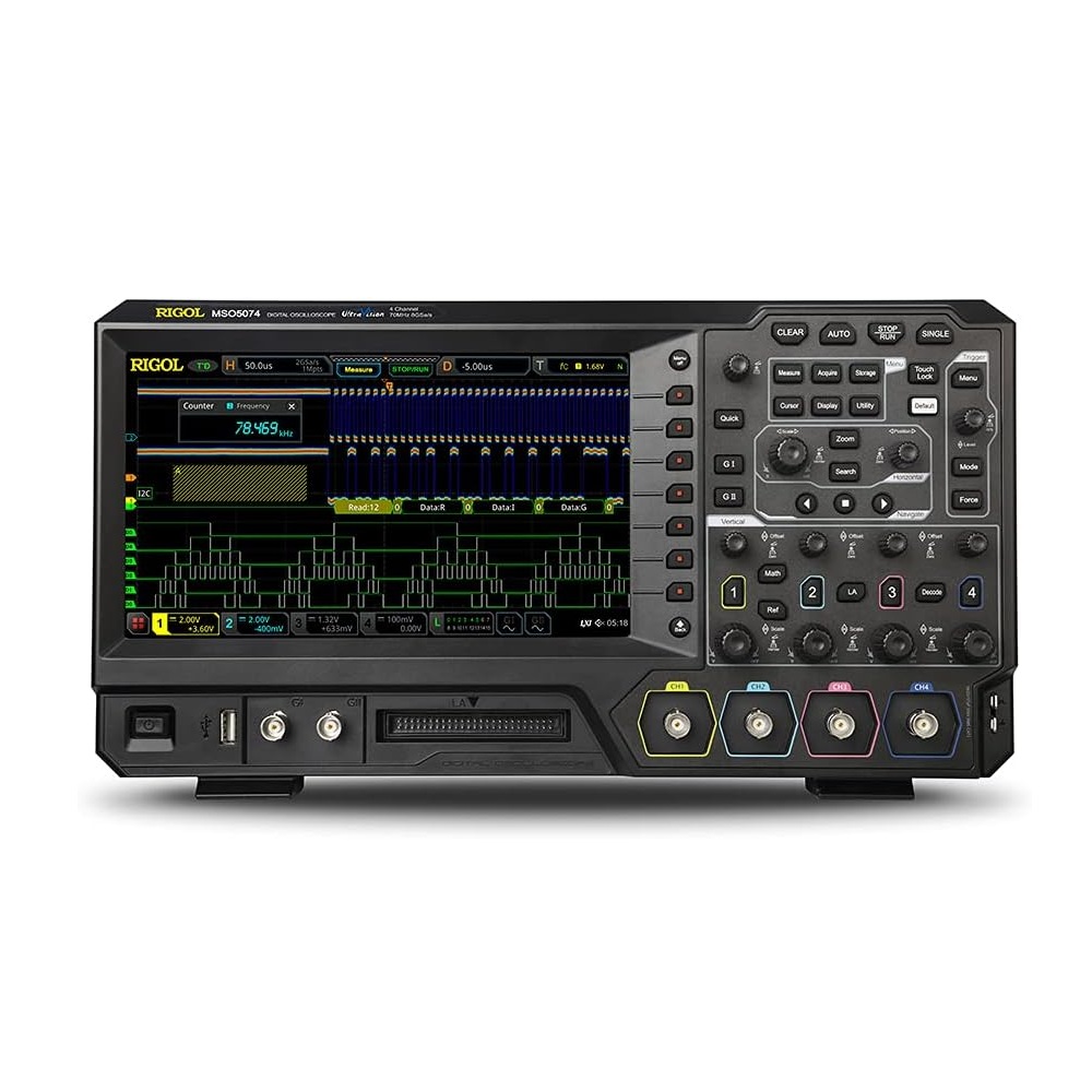 MSO5000 OSCILOSKOP, 4 KANALA, 70 MHz MSO5074