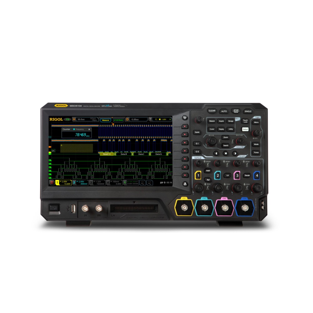 MSO5000 OSCILOSKOP, 4 KANALA, 100 MHz MSO5104