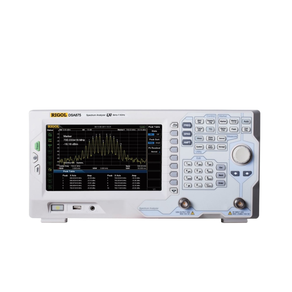 ANALIZATOR SPEKTRA SERIJE DSA800, 9 kHz - 7,5 GHz, TG DSA875-TG
