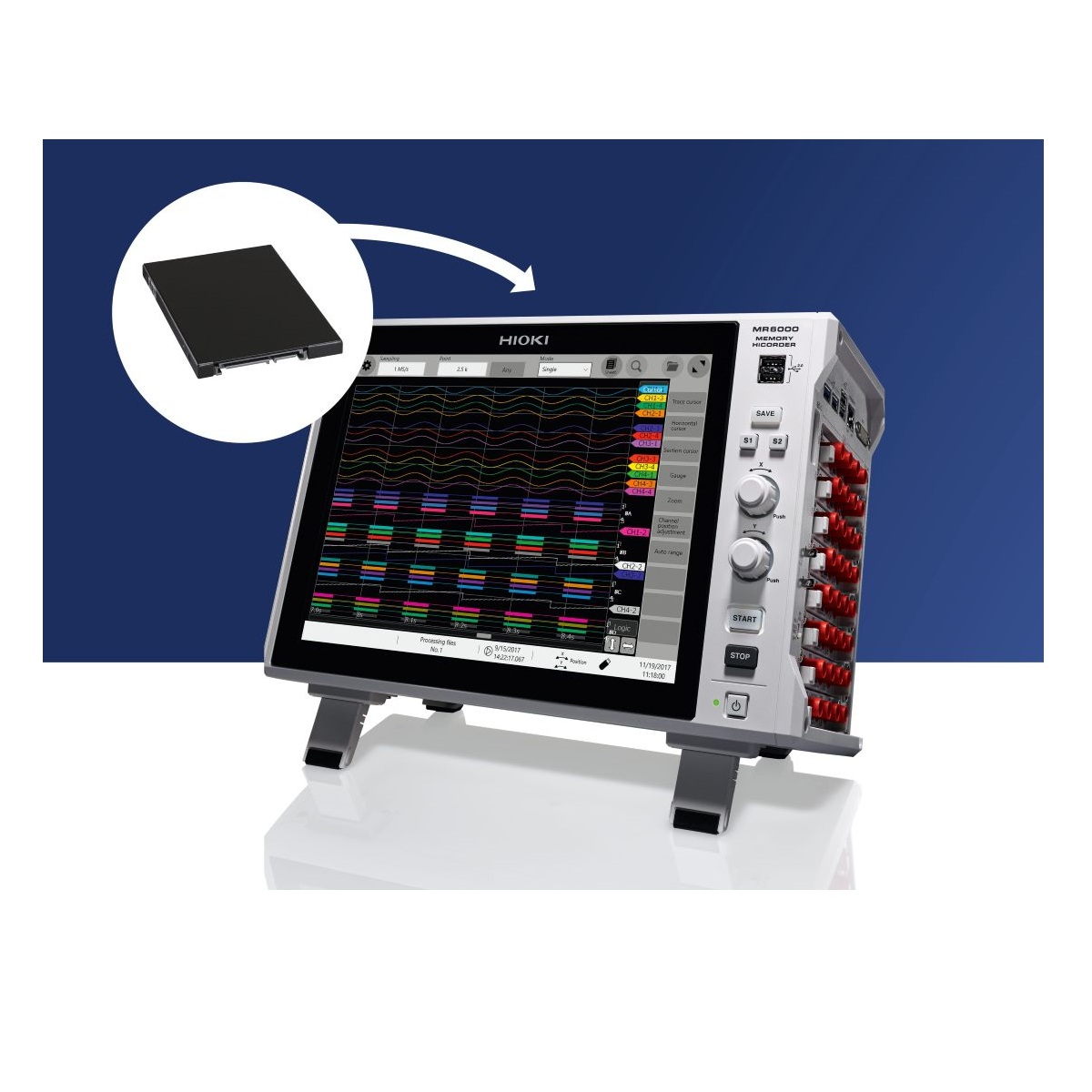 SSD DISK ZA SUSTAV ZA SNIMANJE PODATAKA