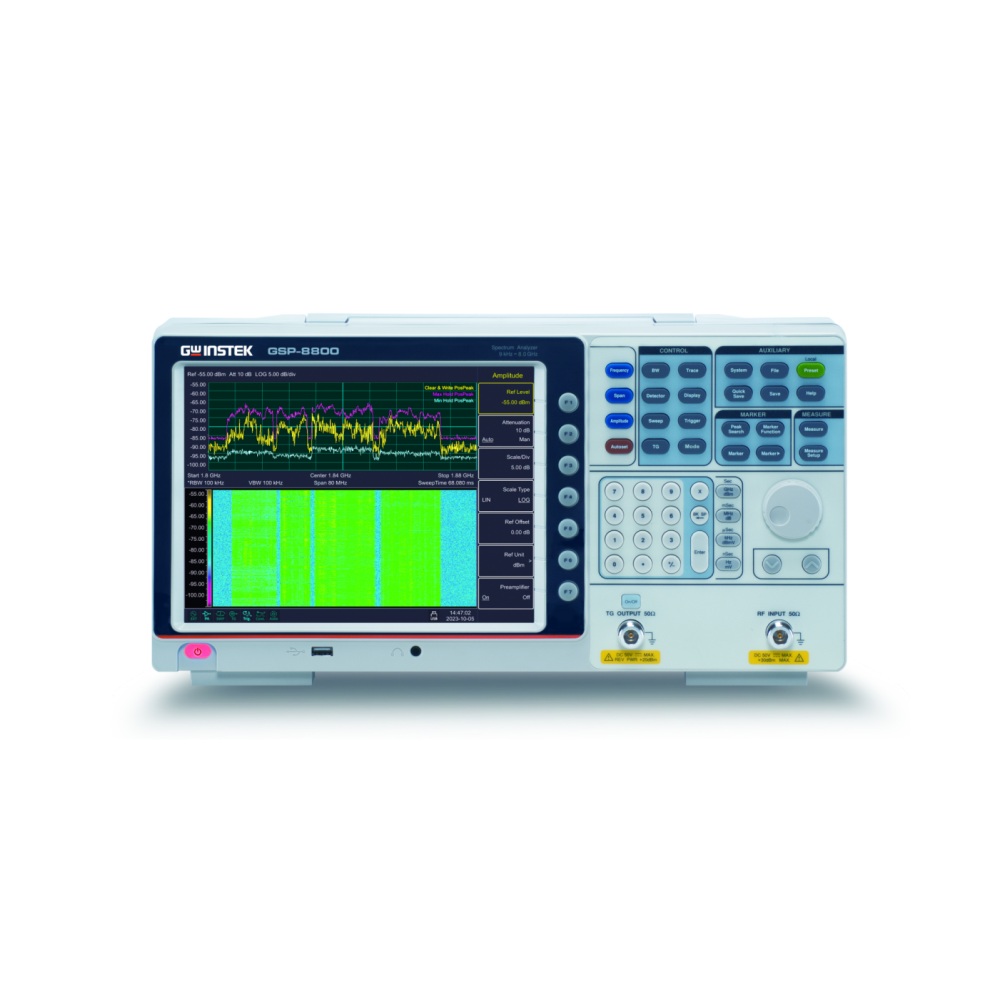 ANALIZATOR SPEKTRA SERIJE GSP-8000, 9 kHz - 1,8 / 3,8 / 8 GHz GSP-8000 SERIES